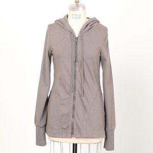 Mid-Hedgerow Hoodie in Gray Ray